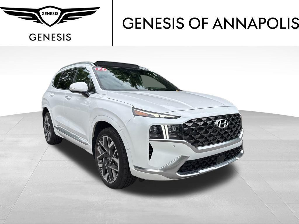 used 2022 Hyundai Santa Fe car, priced at $24,500