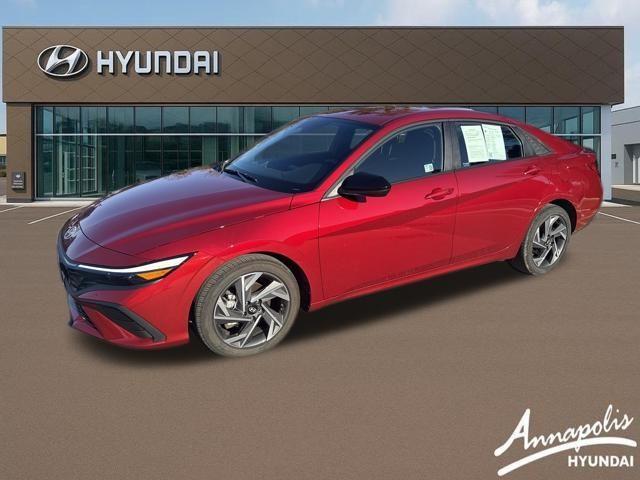 used 2025 Hyundai Elantra car, priced at $21,521