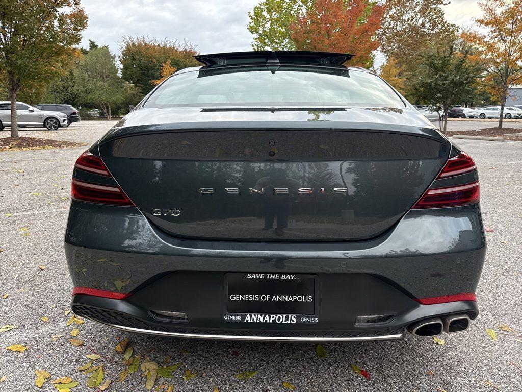 used 2023 Genesis G70 car, priced at $29,995