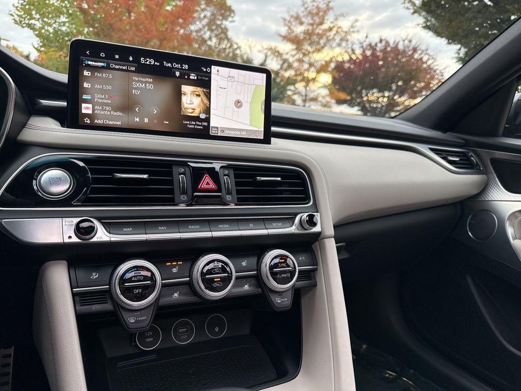 used 2023 Genesis G70 car, priced at $29,995