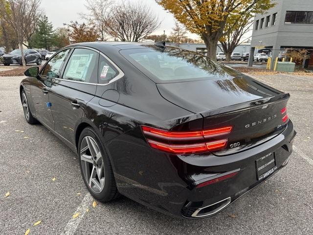 new 2025 Genesis G80 car, priced at $68,510