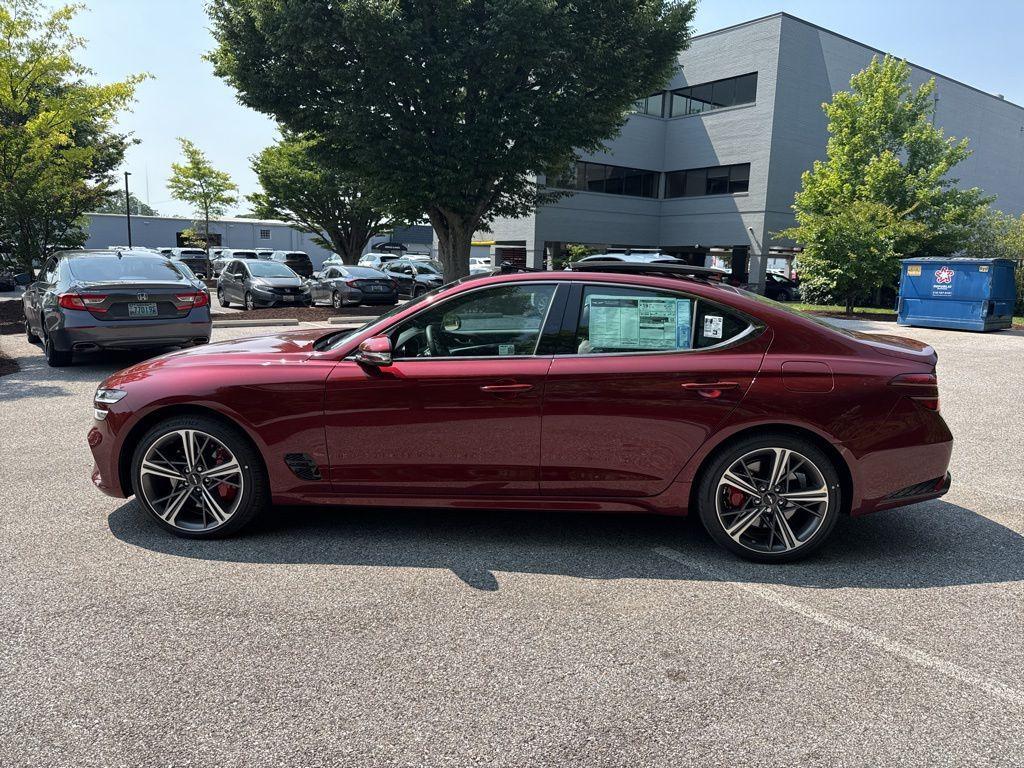 new 2025 Genesis G70 car, priced at $51,975