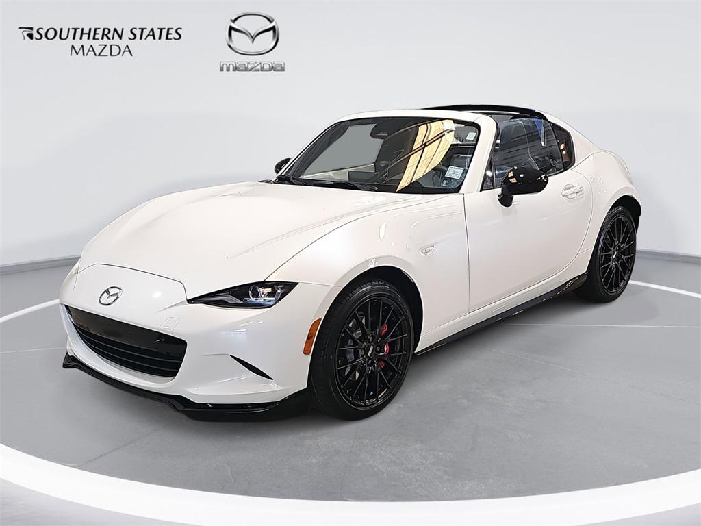 new 2025 Mazda MX-5 Miata RF car, priced at $42,895