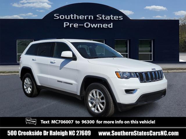 used 2021 Jeep Grand Cherokee car, priced at $29,492