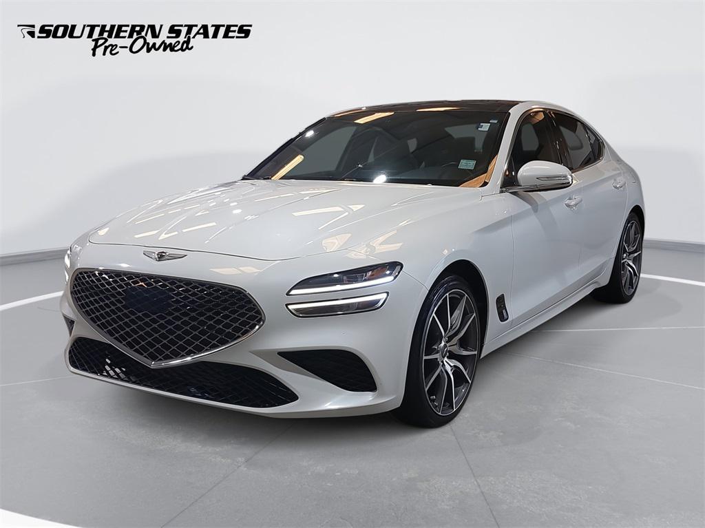 used 2022 Genesis G70 car, priced at $26,905
