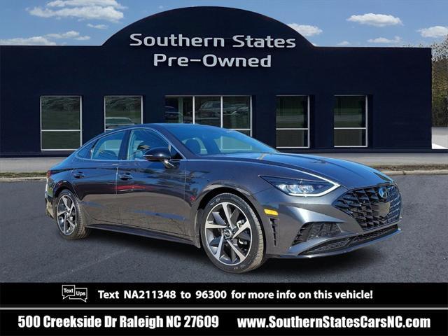 used 2022 Hyundai Sonata car, priced at $24,752