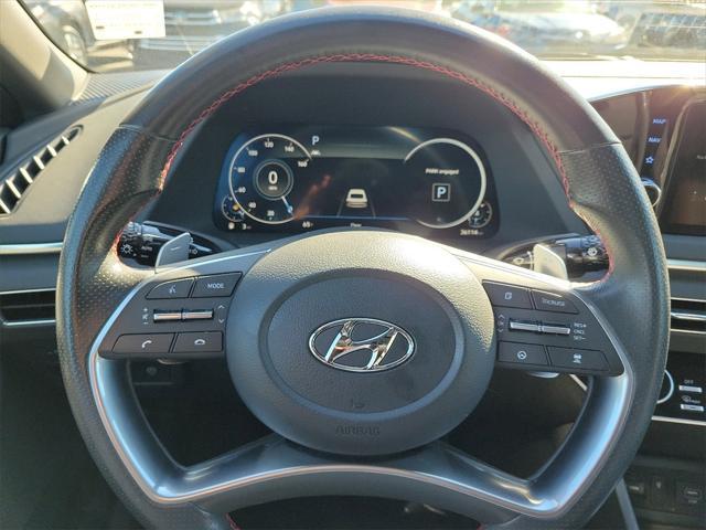 used 2022 Hyundai Sonata car, priced at $24,752