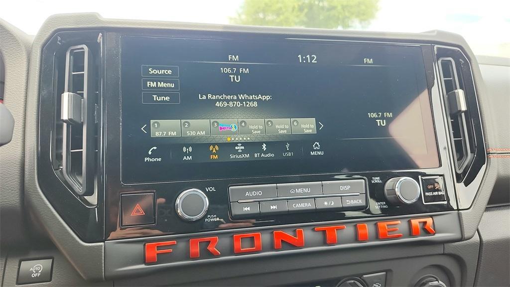 new 2025 Nissan Frontier car, priced at $40,602