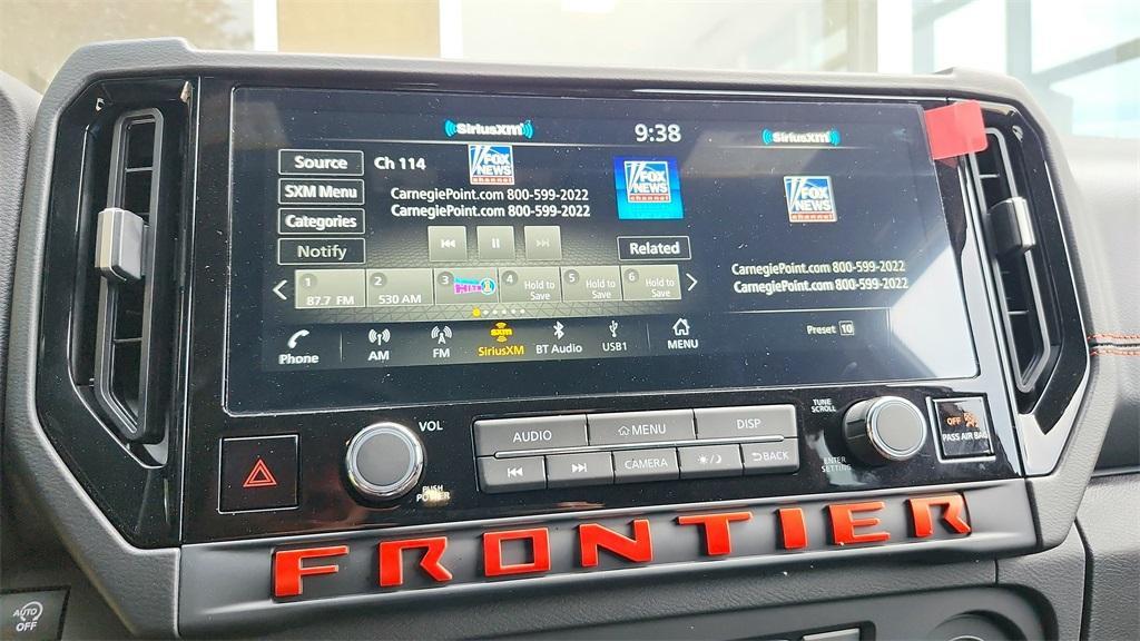 new 2025 Nissan Frontier car, priced at $39,026