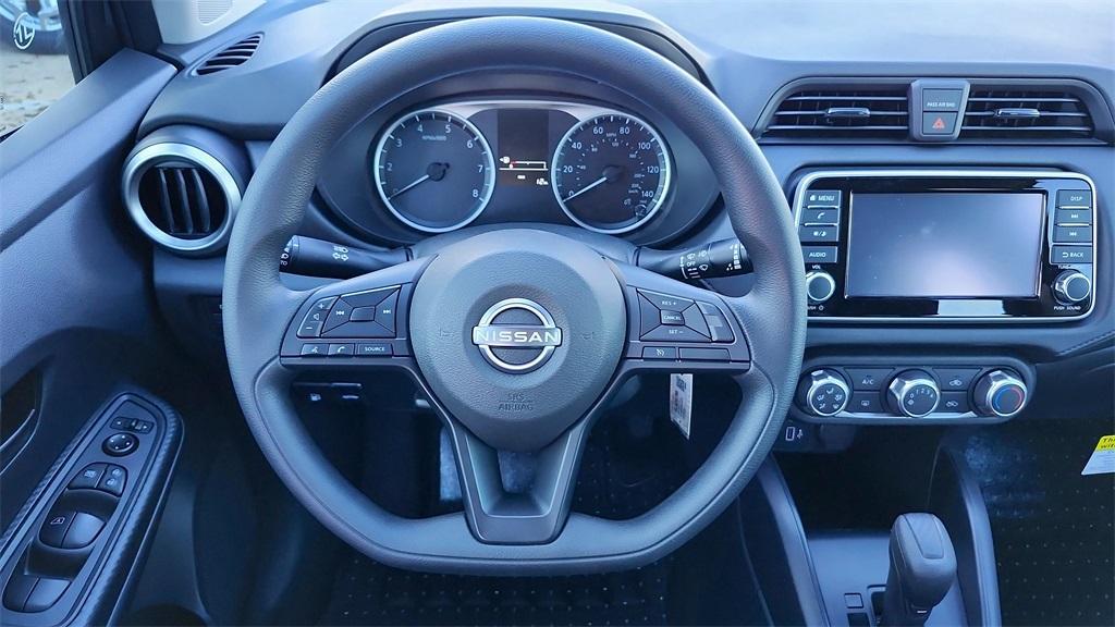 new 2025 Nissan Versa car, priced at $19,214