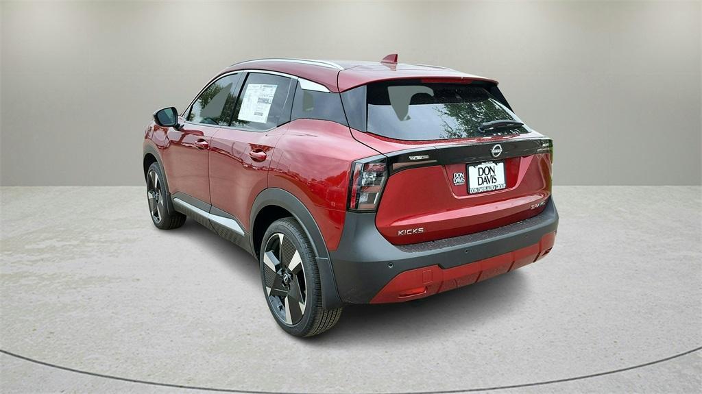 new 2025 Nissan Kicks car, priced at $27,619