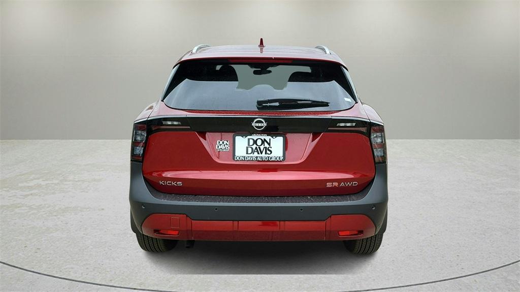 new 2025 Nissan Kicks car, priced at $27,619