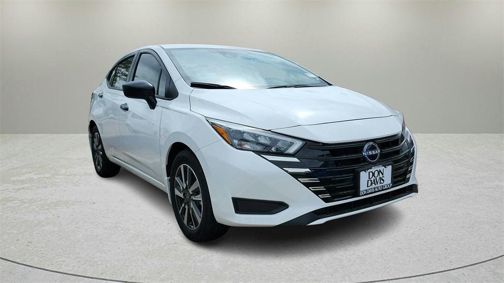 new 2025 Nissan Versa car, priced at $20,338