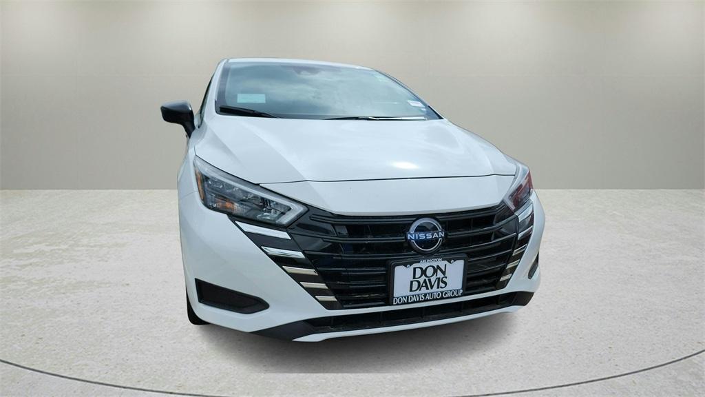 new 2025 Nissan Versa car, priced at $20,338