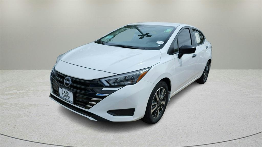 new 2025 Nissan Versa car, priced at $20,338
