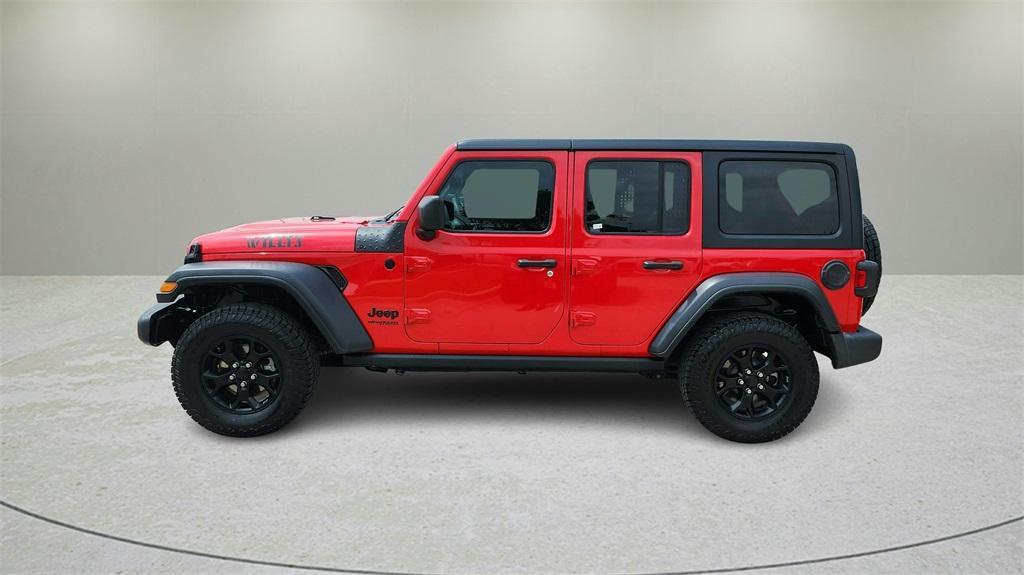 used 2020 Jeep Wrangler Unlimited car, priced at $27,573