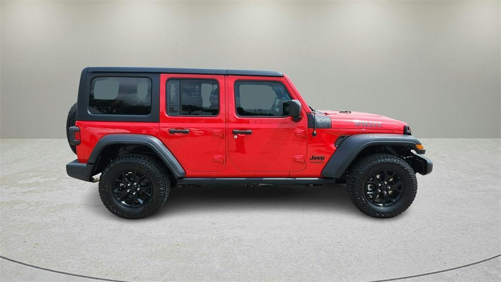 used 2020 Jeep Wrangler Unlimited car, priced at $27,573