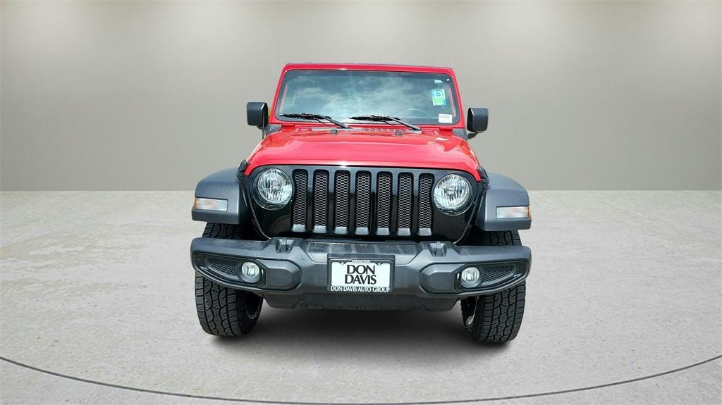 used 2020 Jeep Wrangler Unlimited car, priced at $27,573