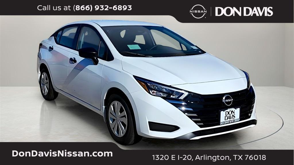 new 2025 Nissan Versa car, priced at $20,006