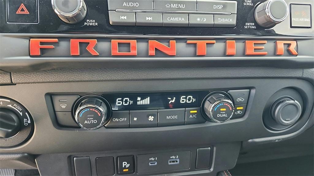 new 2025 Nissan Frontier car, priced at $40,381