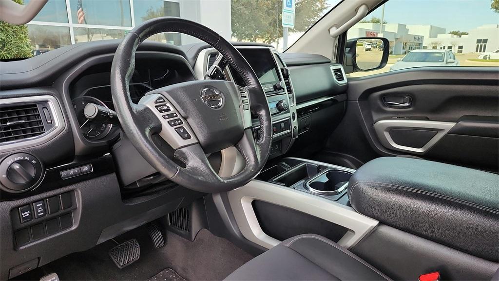 used 2021 Nissan Titan car, priced at $22,979