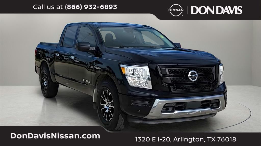 used 2021 Nissan Titan car, priced at $22,979