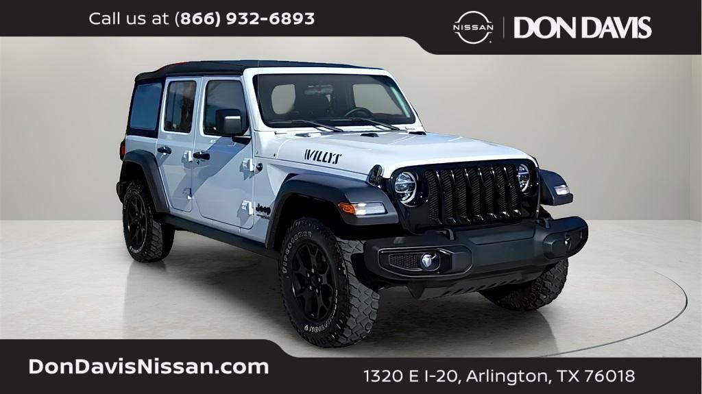 used 2021 Jeep Wrangler Unlimited car, priced at $30,238