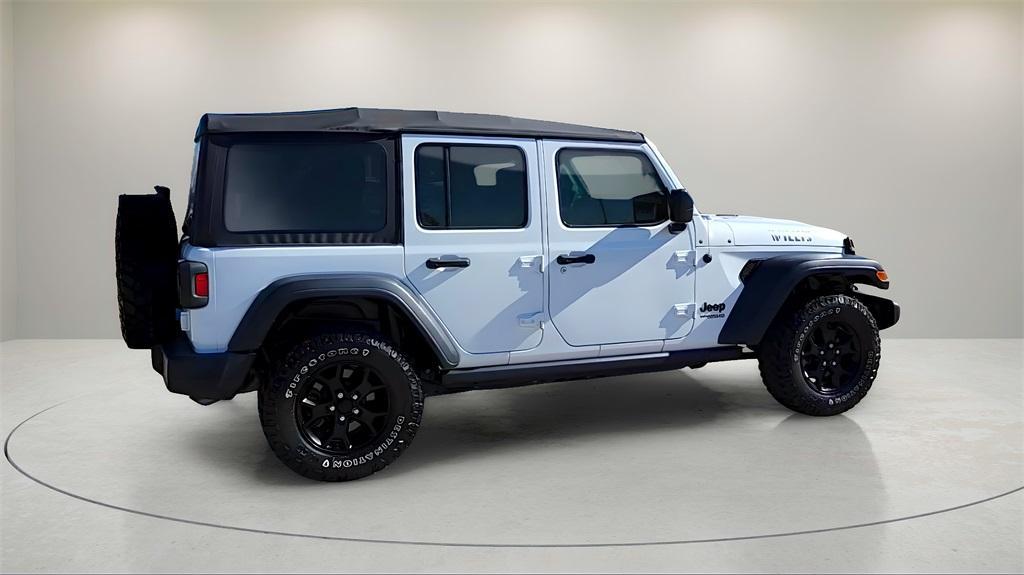 used 2021 Jeep Wrangler Unlimited car, priced at $30,238