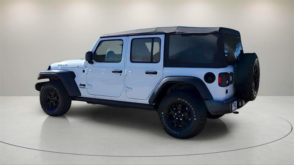 used 2021 Jeep Wrangler Unlimited car, priced at $30,238