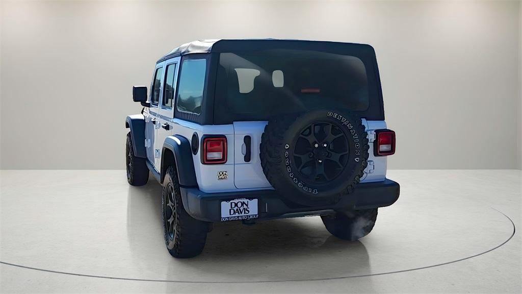 used 2021 Jeep Wrangler Unlimited car, priced at $30,238