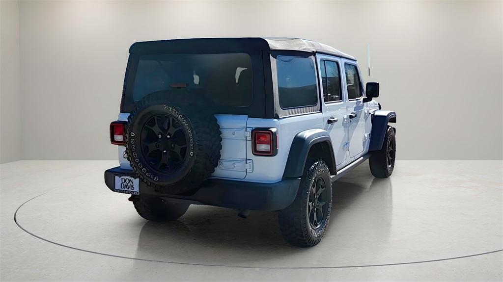 used 2021 Jeep Wrangler Unlimited car, priced at $30,238