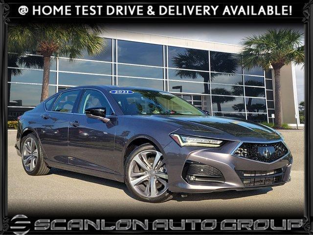 used 2021 Acura TLX car, priced at $32,470