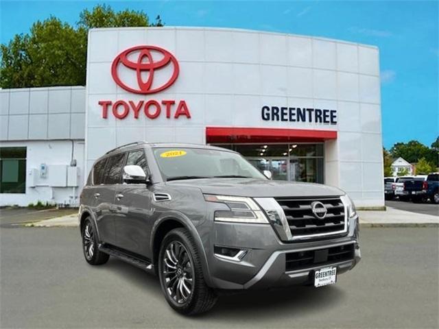 used 2021 Nissan Armada car, priced at $39,495