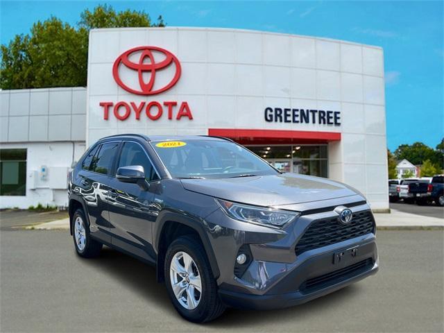 used 2021 Toyota RAV4 Hybrid car, priced at $31,995