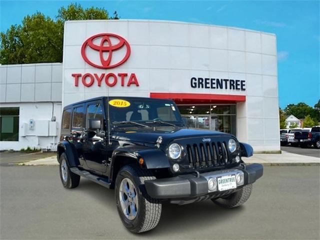 used 2015 Jeep Wrangler Unlimited car, priced at $19,995