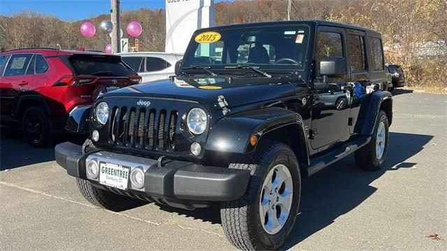 used 2015 Jeep Wrangler Unlimited car, priced at $19,995