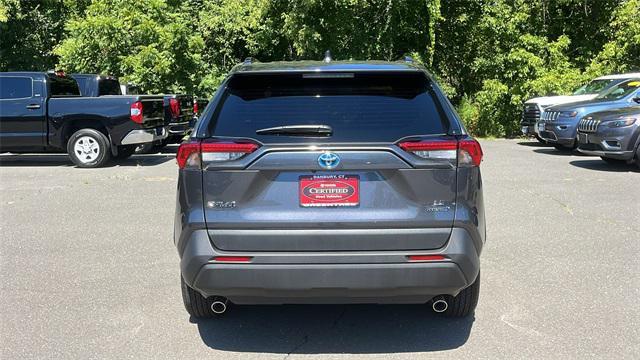 used 2024 Toyota RAV4 Hybrid car, priced at $34,495