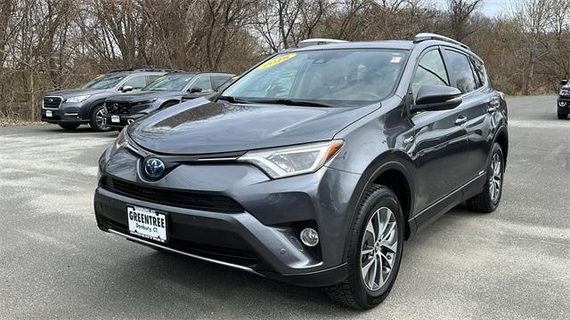 used 2018 Toyota RAV4 Hybrid car, priced at $21,495