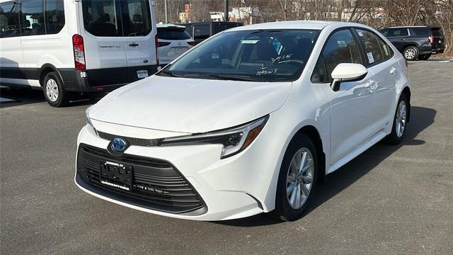 new 2025 Toyota Corolla Hybrid car, priced at $27,118