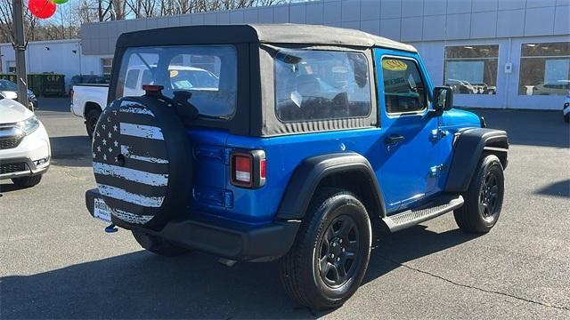 used 2022 Jeep Wrangler car, priced at $27,995