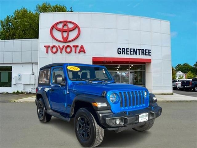 used 2022 Jeep Wrangler car, priced at $27,995