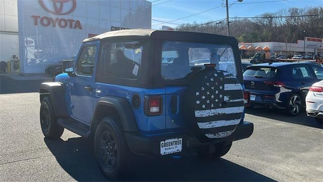 used 2022 Jeep Wrangler car, priced at $27,995