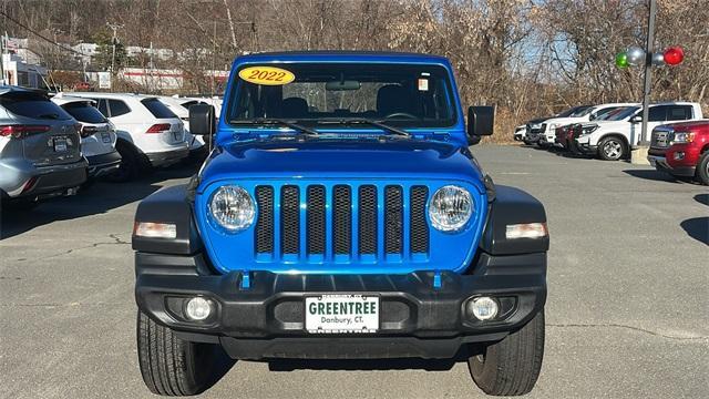 used 2022 Jeep Wrangler car, priced at $27,995