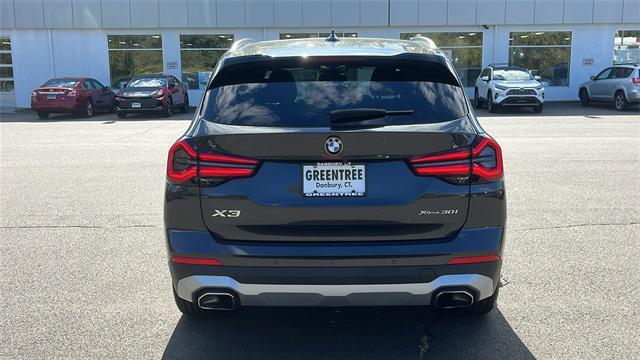 used 2022 BMW X3 car, priced at $31,495