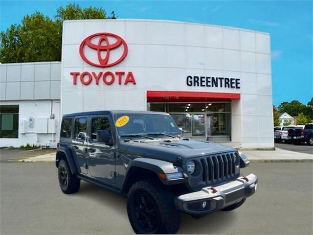 used 2021 Jeep Wrangler Unlimited car, priced at $40,995