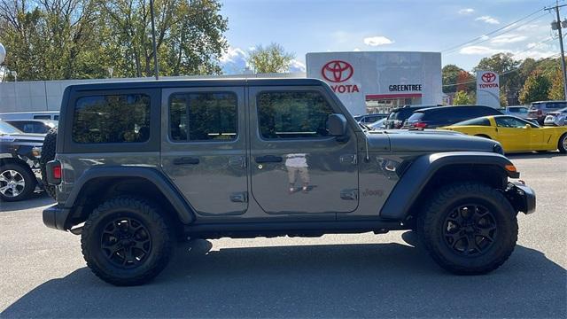 used 2021 Jeep Wrangler Unlimited car, priced at $40,995