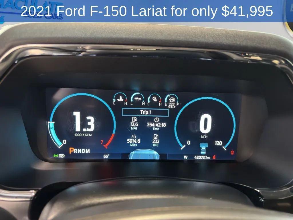 used 2021 Ford F-150 car, priced at $41,995