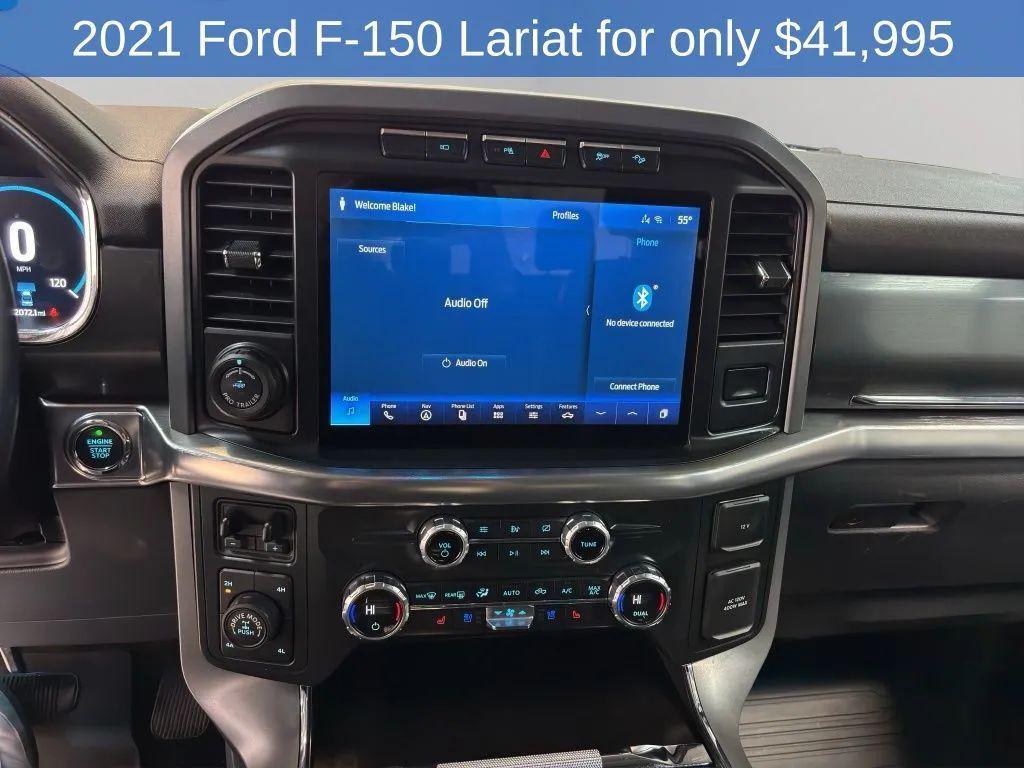used 2021 Ford F-150 car, priced at $41,995