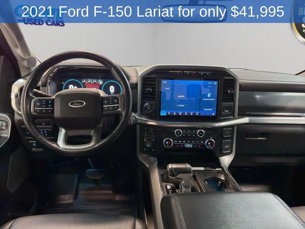 used 2021 Ford F-150 car, priced at $41,995