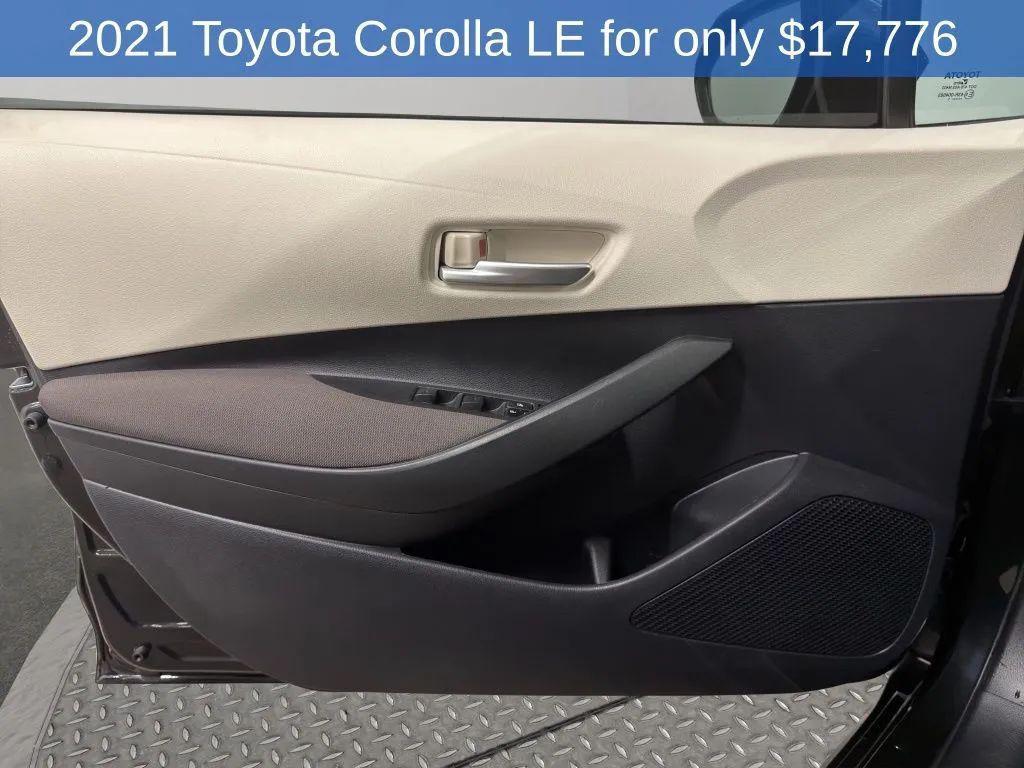 used 2021 Toyota Corolla car, priced at $17,776